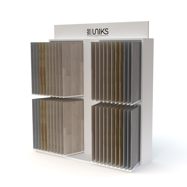 Mobile floor rack