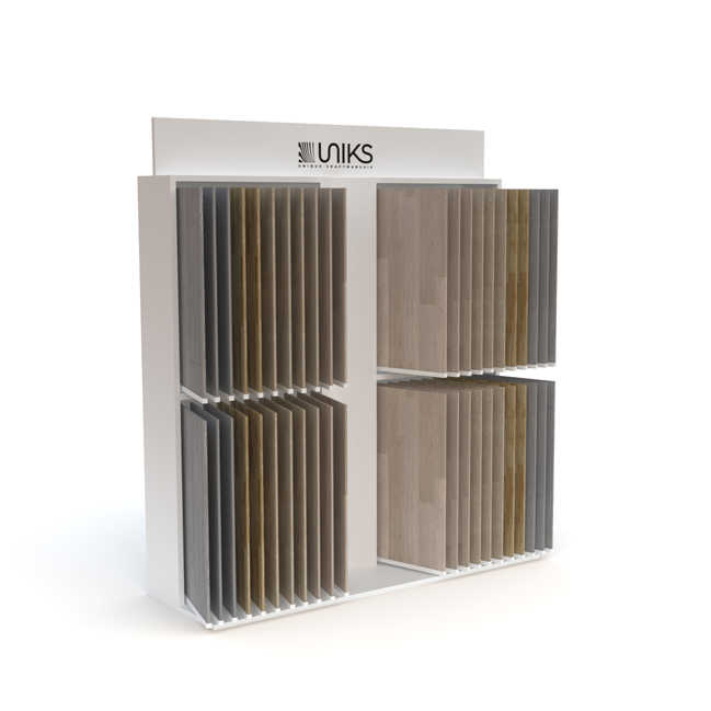 Mobile floor rack