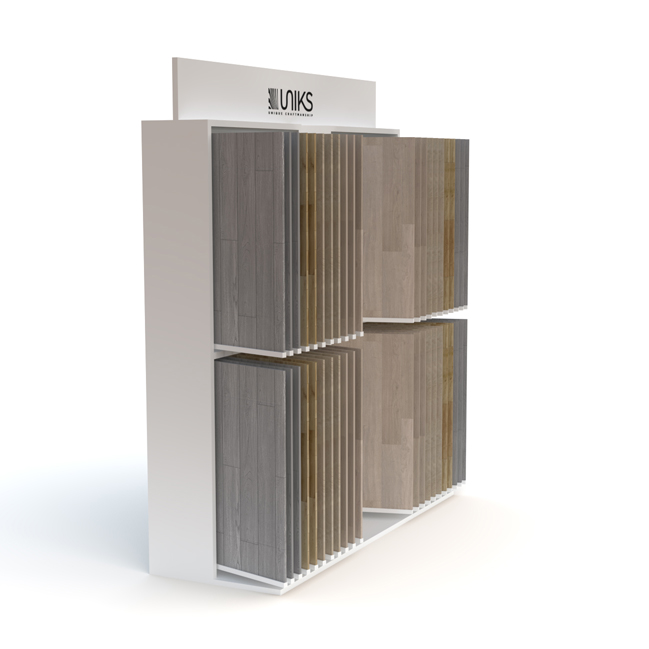 Mobile floor rack