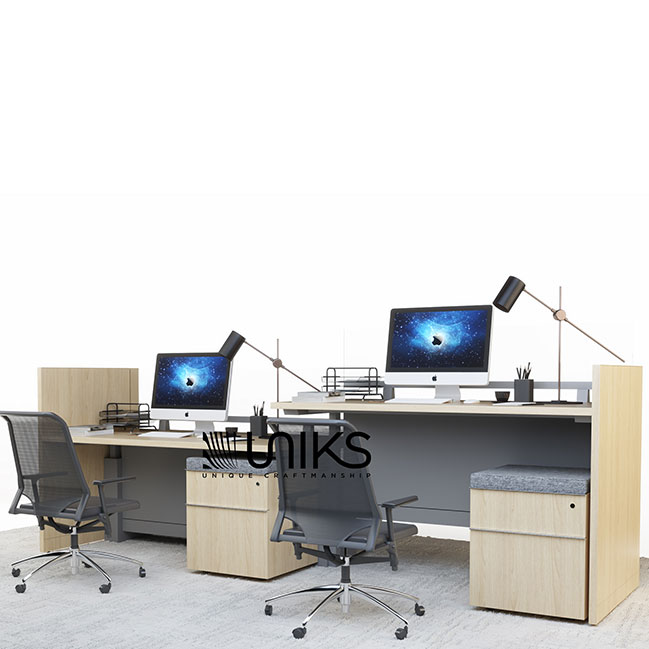 双人桌double desk
